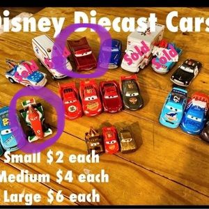 Disney Cars vehicles